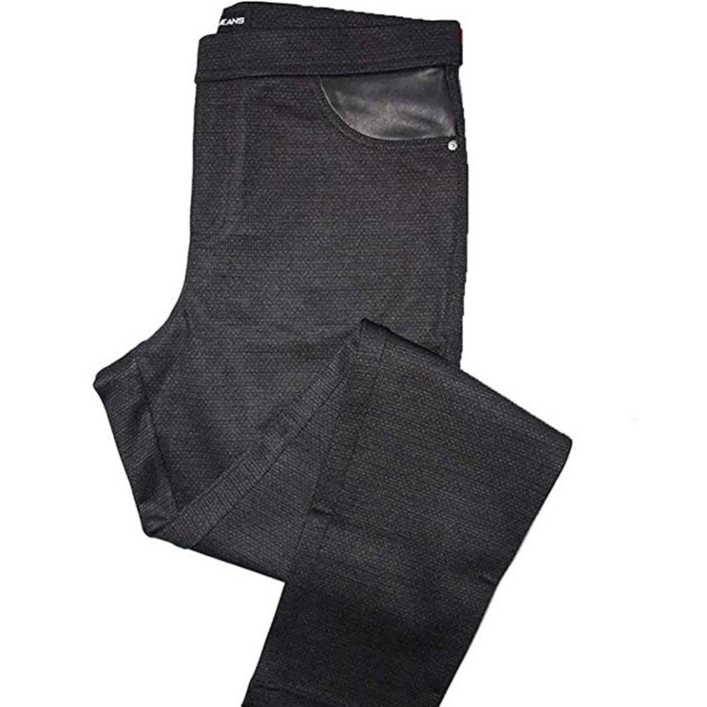 DKNY Charcoal Ladies Pull-On Ponte Pant  Medium